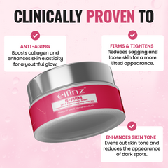 elfinz B-FIRM Hip & Thigh Firming Cream | With Snail Mucin for Smooth, Sculpted Look