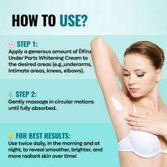 Private Parts Whitening Cream | For Intimate Areas, Elbows, Knees & Underarms