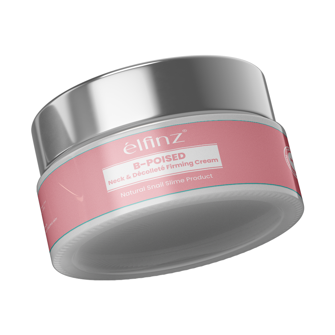 B-Poised Neck & Décolleté Firming Cream | Natural Anti-Aging with Snail Slime