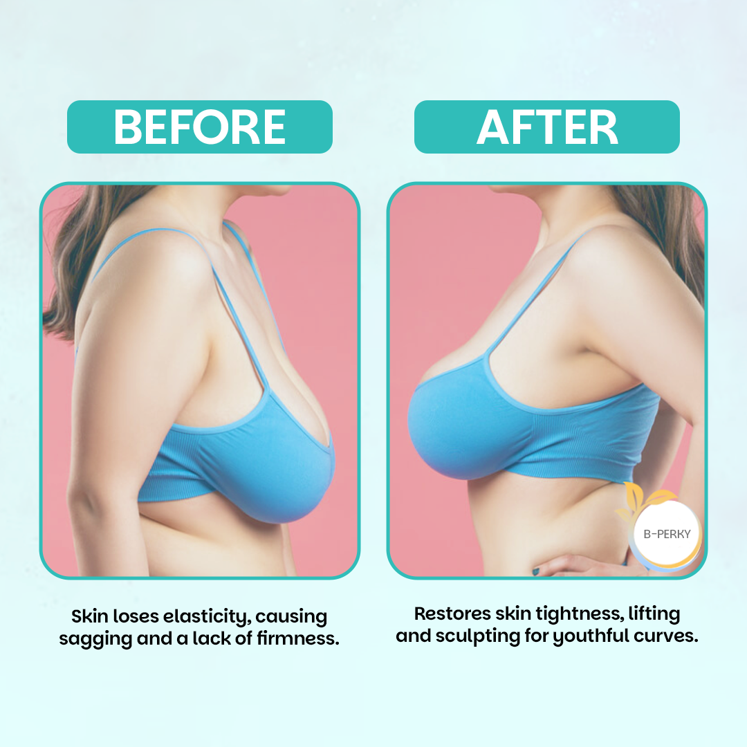 B-Perky | Tighten & Shape Saggy Breasts Naturally with Snail Slime