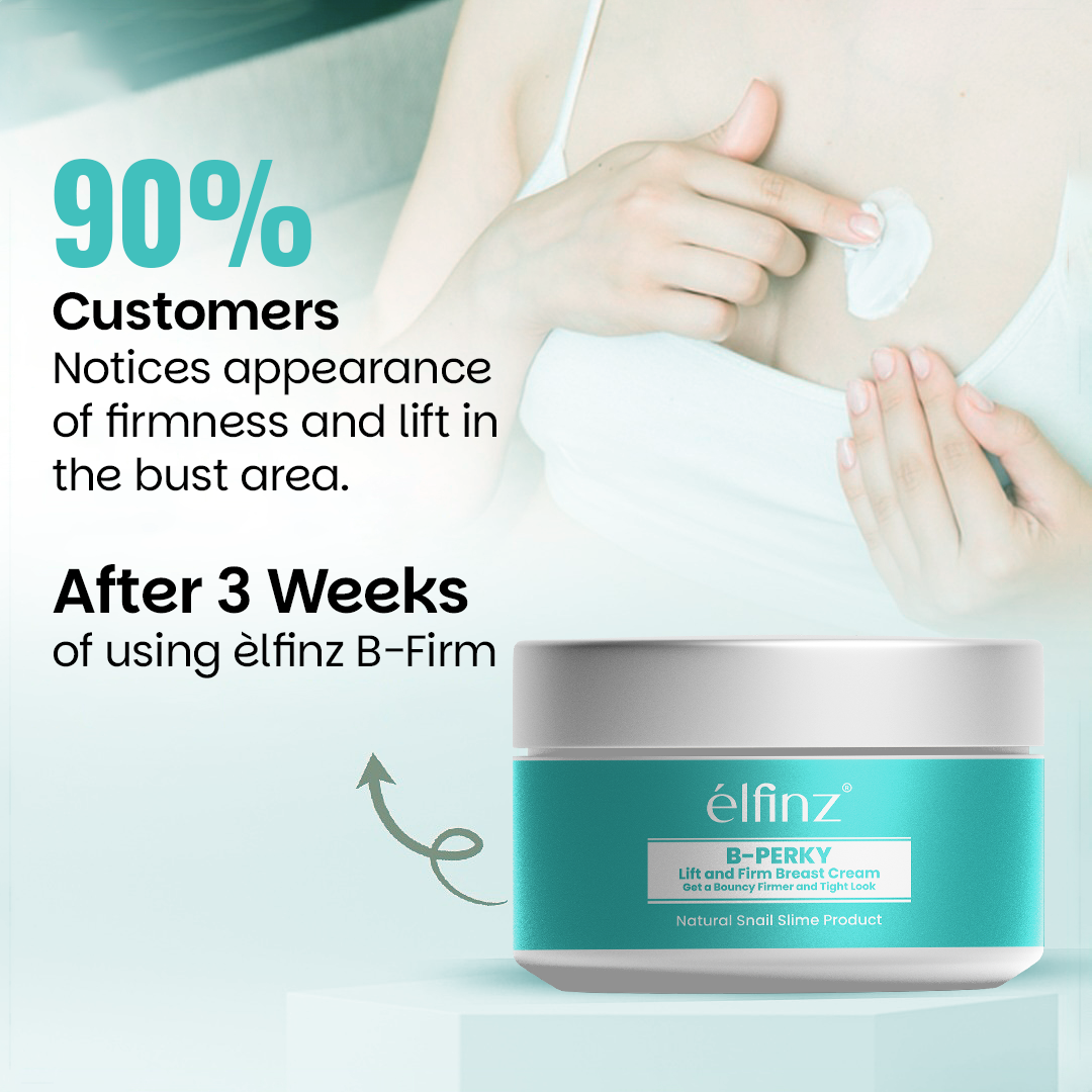 B-Perky | Tighten & Shape Saggy Breasts Naturally with Snail Slime